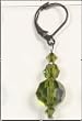 Swarovski Crystal Earring - Olivine (Jackie)