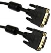 DVI-D / DVI-D Dual Link Cable, with Ferrite Bead, Black, 5 Meter (15 ft). DVI Vi