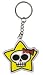 My Sweet Fiend - Star Skulli - Rubber Keychain
