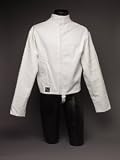 Womens Budget cotton foil/epee/sabre back zip fencing jacket