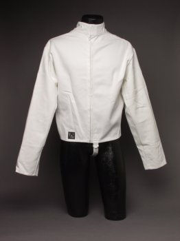 Womens Budget cotton foil/epee/sabre back zip fencing jacket