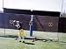 Football Practice Aids - Passer's Target Backstop Net - Football Practice