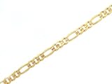 Diamond-cut 14k Yellow-gold 5mm Figaro chain