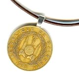 Republic de Djibouti 20 Franc Coin Necklace 1999
