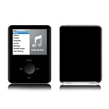 Solid State Black Design Protective Decal Skin Sticker for Apple iPod nano 3G (3rd Generation) 4GB/ 8GB Player