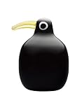 iittala Penttinen Sweet Liquorice Glass Bird, Black