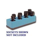 3/8 In Drive Swivel / Impact Socket Organizer w/ Magnetic Base - Neon Blue It very attractive for my likes and will most likely use them the most