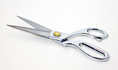 Sewing Scissors Shears-Fabric-Dressmaker Plus Sewing Video Tutorials Bonus, 8-Inch, Silver