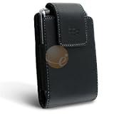 OEM Blackberry Black Leather Pouch 9630 Storm 9630 Tour