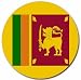 Sri Lanka Flag Round Mouse Pad