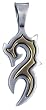 BICO AUSTRALIA JEWELRY (T11) DRAGON - VALIANT DEFENDER PROTECTION - Comes with a Generic 18 inch (to 20in) Adjustable 4mm Black Rubber Necklace.