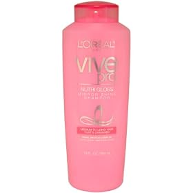 L'Oreal Paris Vive Pro Nutri Gloss Shampoo, Damaged, 13 Fluid Ounce