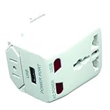Mizco International ACP-WTA World Travel Adap /USB ACP-WTA