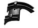 Cable Guide Pyramid Bottom Bracket Mount -Dbl