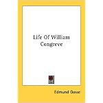 Life Of William Congreve book cover