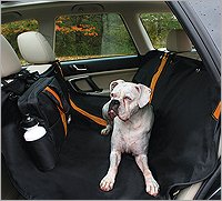 Car Seat Cover Hammock by Kurgo 60L X 56W Black