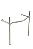 IMAGE OF St. Thomas Creations 5010.631.96 Nouveau Console Stand Bath Vanity, Chrome Finish