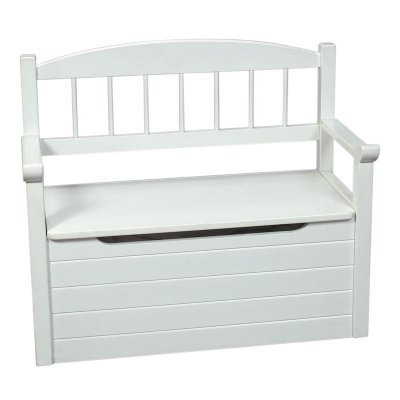 Gift Mark Deluxe Spindle Toy Chest White - GMK053-1