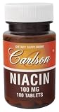 Carlson Laboratories - Niacin, 100 mg, 100 tablets