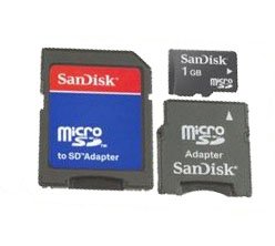 SanDisk 2GB MicroSD Memory Card (with Adapter) Kit for LG Chocolate 3 VX8560 / Dare VX9700 / Decoy VX8610 / UX830 / Rumor LX260 / Vu TV CU920 / enV&sup2; VX9100 / enV VX9900 Smartphone