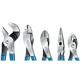 5 Piece Pliers Set in Roll Up Pouch - Channellock - 5PCKIT by Channellock