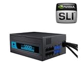 Corsair CMPSU-1000HX 1000-Watt HX Professional Series 80 Plus Certified Power Supply compatible with Core i7 and Core i5