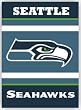 Seattle Seahawks 28"x40" 2-Sided Banner - Football Sports Merchandise