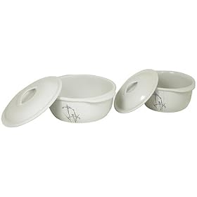 CorningWare Corelle Coordinates 4-Piece Casserole Bake-and-Serve Set, Shadow Iris by Casseroles
