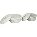 CorningWare Corelle Coordinates 4-Piece Casserole Bake-and-Serve Set, Shadow Iris