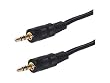 3.5mm Stereo Plug to Stereo Plug 1.2 Mtrs Gold