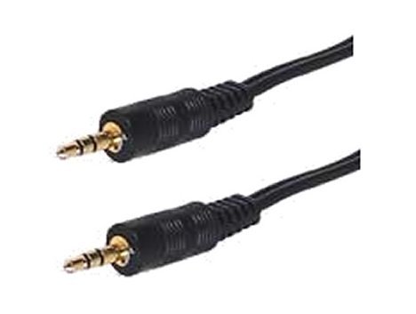 Childrens Toyshop   : 3.5mm Stereo Plug to Stereo Plug 1.2 Mtrs Gold