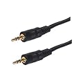 3.5mm Stereo Plug to Stereo Plug 1.2 Mtrs Gold
