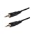 3.5mm Stereo Plug to Stereo Plug 1.2 Mtrs Gold