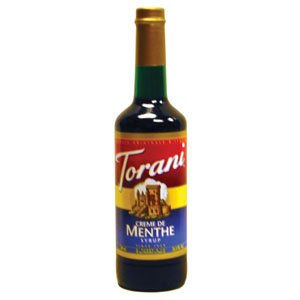 Torani Creme de Menthe Syrup, 750 ml by Torani