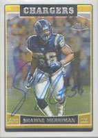 Shawne Merriman, San Diego Chargers, 2006 Topps Chrome Autographed Card
