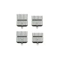 Andis Attachment Set 4 Snap On Combs #04640 Fits Outliner II Square Blade Only
