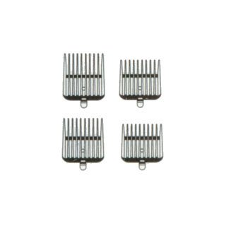 Andis Attachment Set 4 Snap On Combs #04640 Fits Outliner II Square Blade Only
