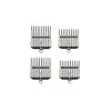 Andis Attachment Set 4 Snap On Combs #04640 Fits Outliner Ii Square Blade Only