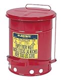 JustRite 10 Gallon Oily Waste Can