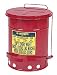 Automotive : JustRite 10 Gallon Oily Waste Can