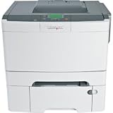 Lexmark C546DTN Laser Printer. C546DTN COLOR LASER PRINTER C-LASR. Color - 25 ppm Mono - 25 ppm Color - 1200 x 1200 dpi - USB, USB, PictBridge - Fast Ethernet - PC, Mac, SPARC