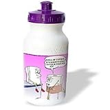 Londons Times Funny Medicine Cartoons - Kleenex M.D. - Water Bottles