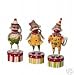 Penny McAllister Sock Monkey Container Figures Set of 3