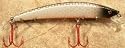 Frantic Minnow Fishing Lure Shallow Topwater Diver JLVLures Casting JFM107R