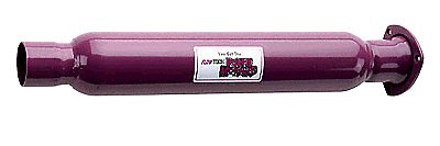 Flowtech 50230FLT Purple Hornies 3-Hole Header Muffler