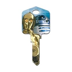 Star Wars C-3PO & R2-D2 Schlage SC1 House Key