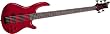 Dean Edge 5 5-String Bass, Transparent Red