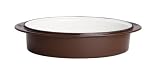 Mario Batali Oval Side Dish, Espresso
