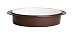 Mario Batali Oval Side Dish, Espresso