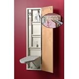 Review Stacks and Stacks  / Recessed Ironing Center w/ Straight Board (Unfinished Birch/Gray) (60 5/8